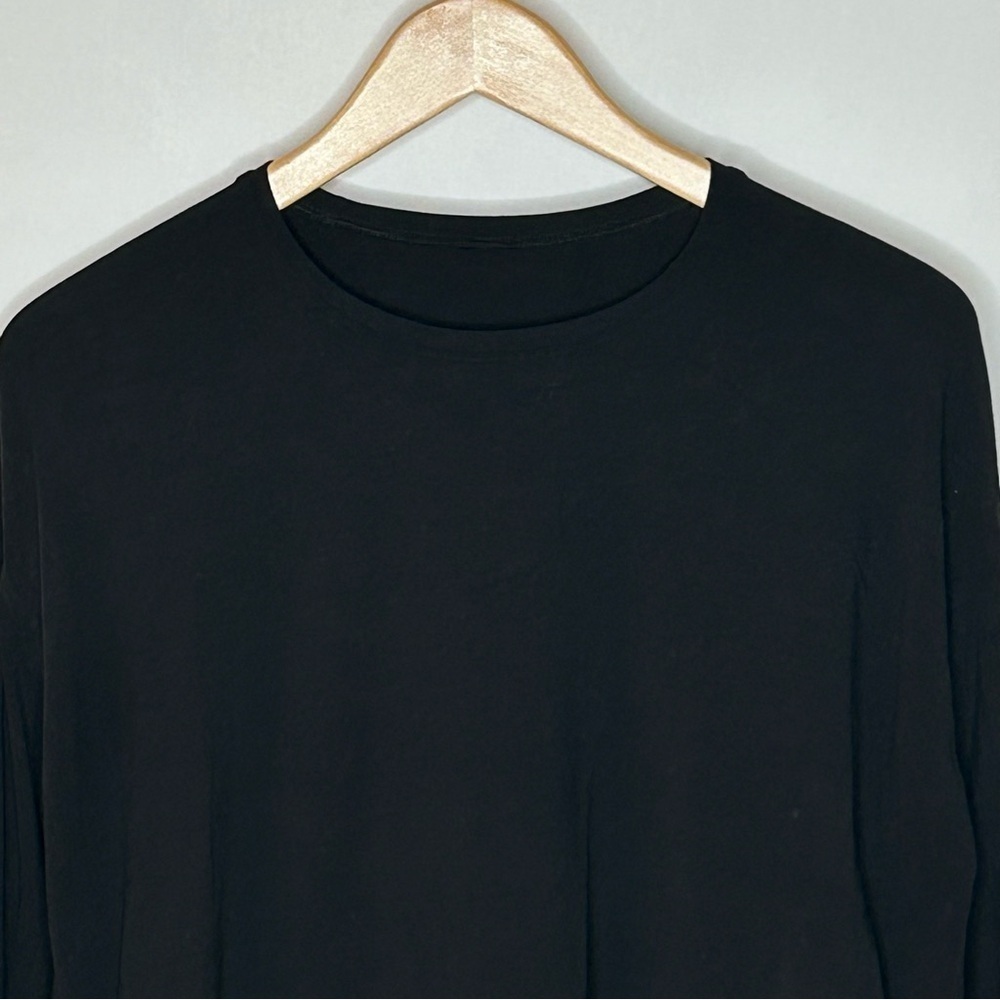 Lululemon Ease of Mind Long Sleeve Shirt Size 6 Black - Picture 6 of 9